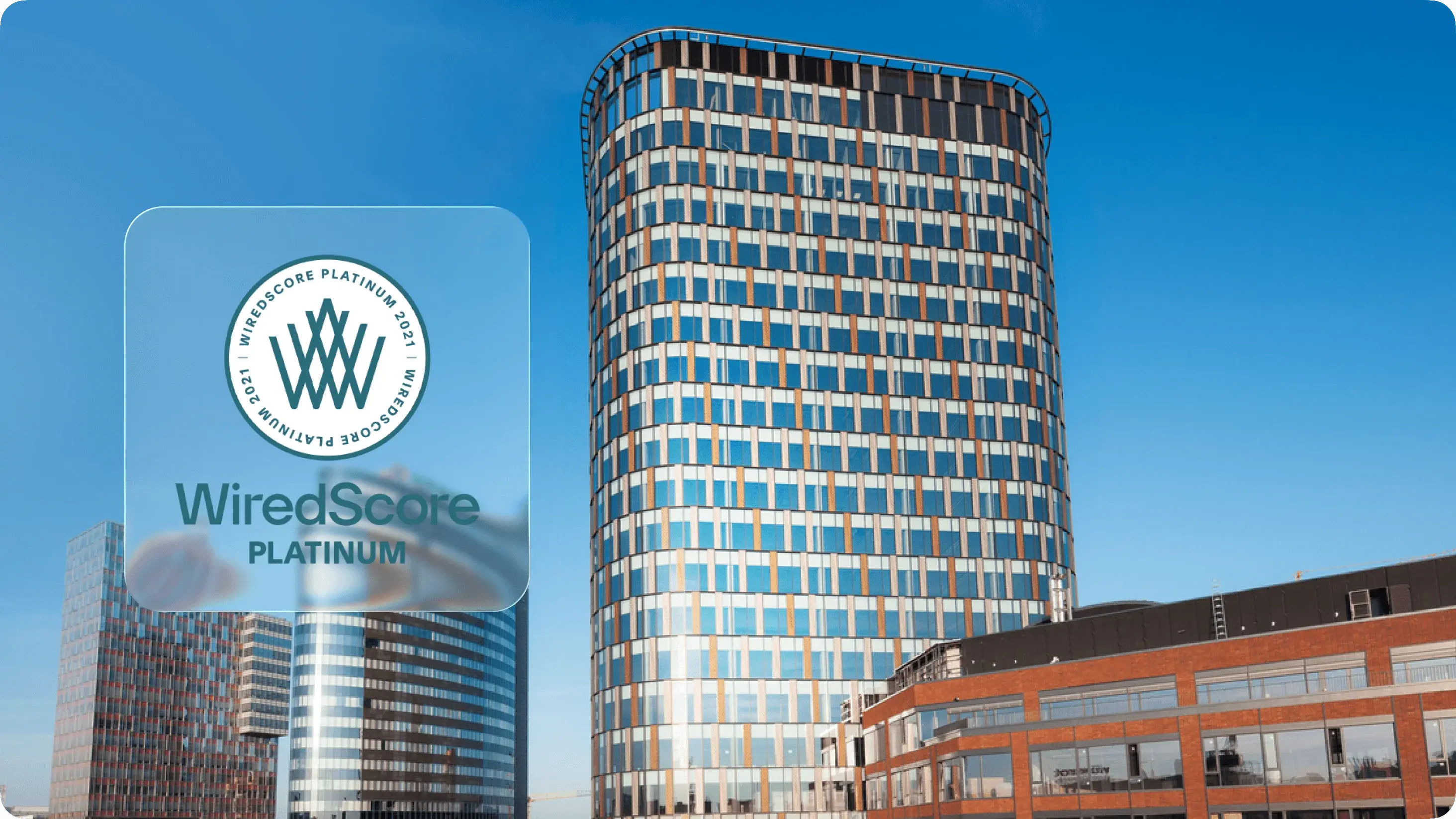 Twin City Tower in Bratislava achieves WiredScore Platinum certification